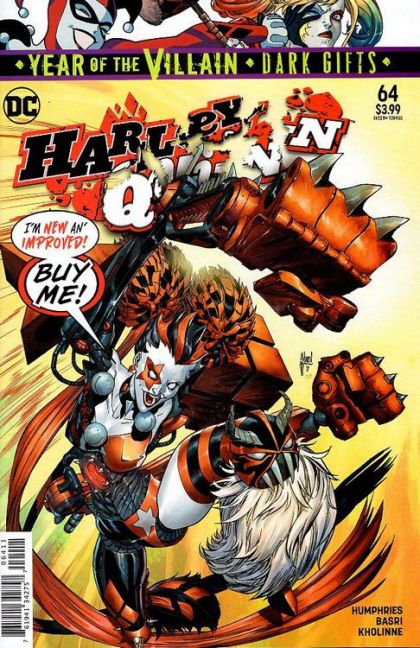 Harley Quinn, Vol. 3 #64A Regular Guillem March Cover
