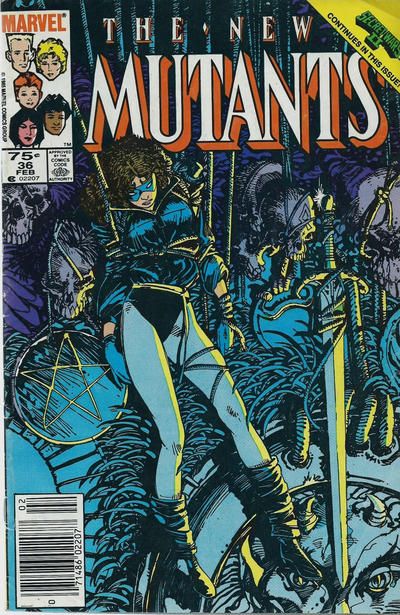 New Mutants, Vol. 1 #36B Newsstand Edition