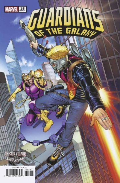 Guardians of the Galaxy, Vol. 6 #15D Variant Carlos Pacheco Spider-Man Villains Cover