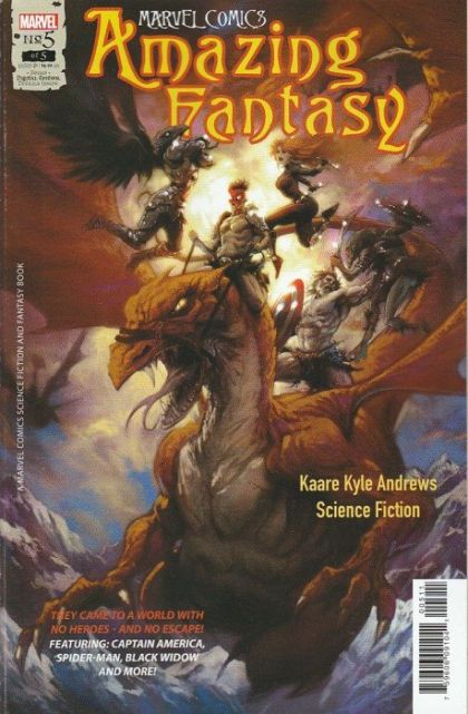 Amazing Fantasy, Vol. 3 #5A Regular Kaare Andrews Cover