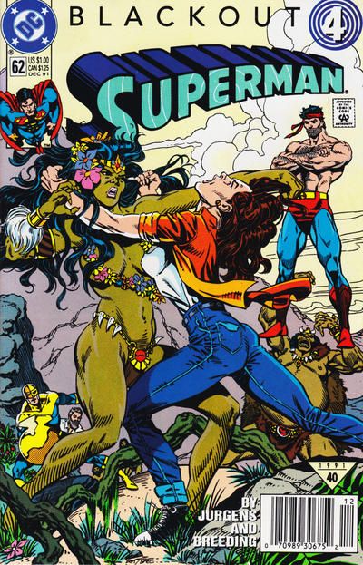 Superman, Vol. 2 #62B Newsstand Edition
