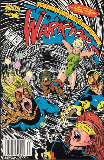 The New Warriors, Vol. 1 #32B Newsstand Edition