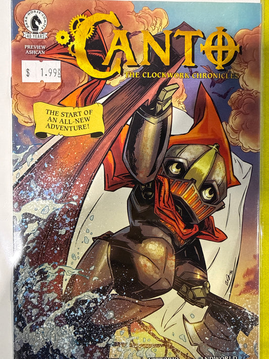 Canto The Clockwork Chronicles Ashcan