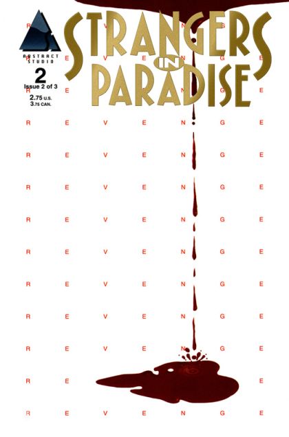 Strangers in Paradise, Vol. 1 #2B Gold Logo Reprint