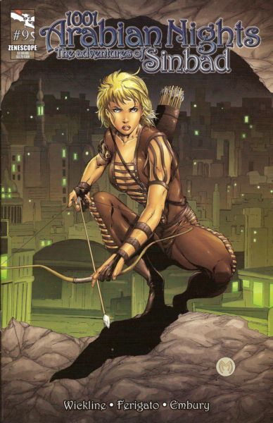 1001 Arabian Nights: The Adventures of Sinbad #9 Marat Mychaels Regular