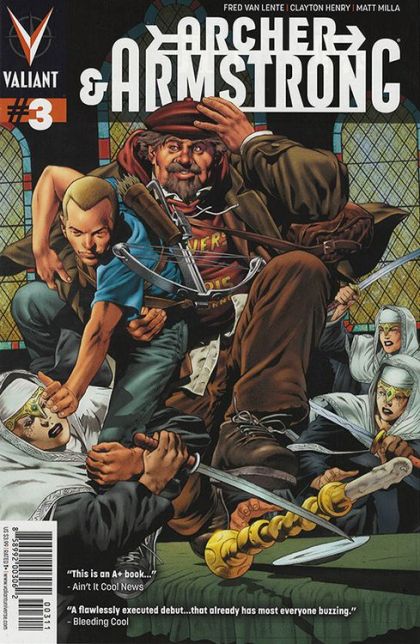 Archer & Armstrong, Vol. 2 #3A Arturo Lozzi Regular Cover