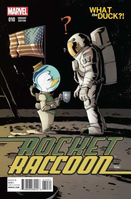 Rocket Raccoon, Vol. 2 #10B Rob Guillory What The Duck?! Variant
