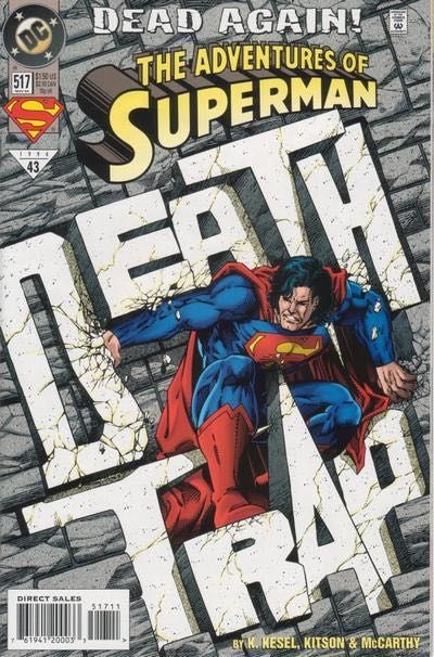 The Adventures of Superman #517A Direct Edition