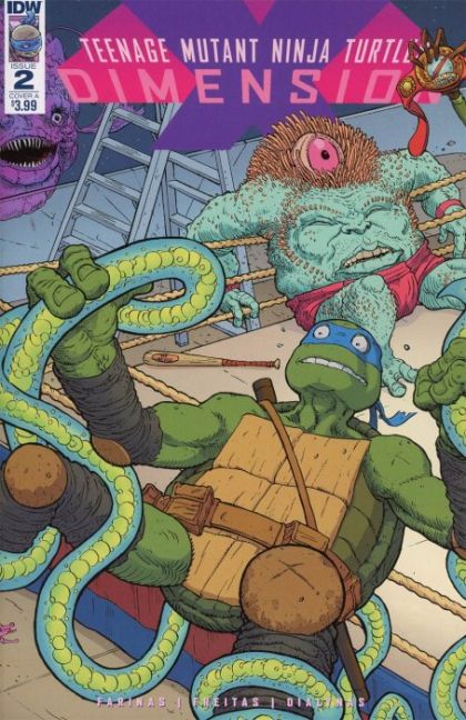Teenage Mutant Ninja Turtles: Dimension X #2A Regular Nick Pitarra Cover
