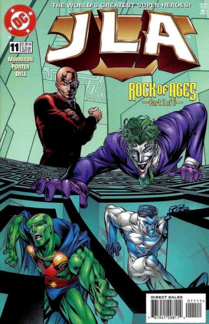 JLA #11A Direct Edition