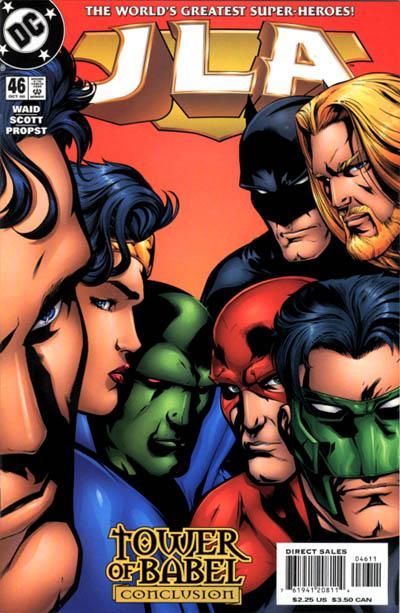 JLA #46A Direct Edition