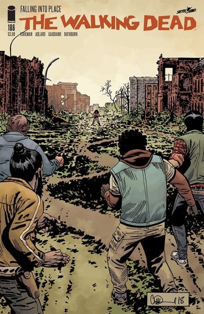 The Walking Dead #188 Charlie Adlard & Dave Stewart Regular Cover
