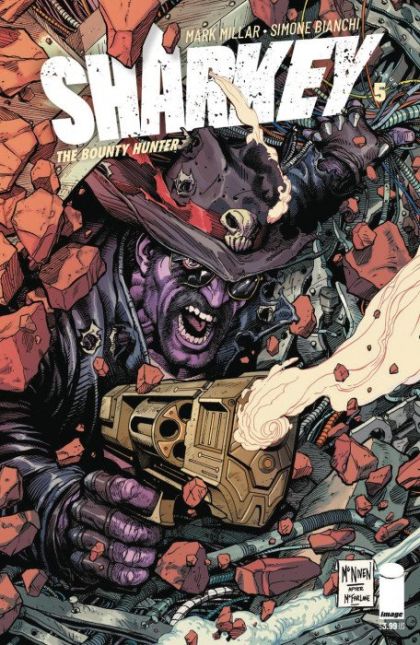Sharkey The Bounty Hunter #5C Variant Steve McNiven Cover