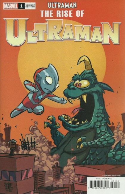 The Rise of Ultraman #1E Variant Skottie Young Cover