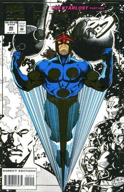 The New Warriors, Vol. 1 #40A Direct Edition - Foil Cover