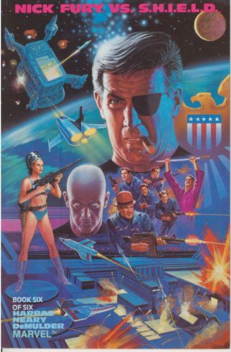 Nick Fury vs. S.H.I.E.L.D. #6 Tom Palmer Cover