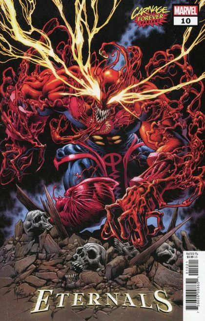 Eternals, Vol. 5 #10B Kyle Hotz Carnage Forever Variant