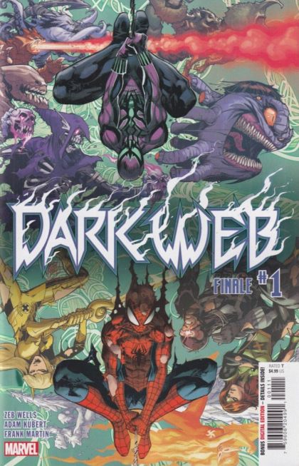 Dark Web: Finale #1A Regular Cover by Adam Kubert