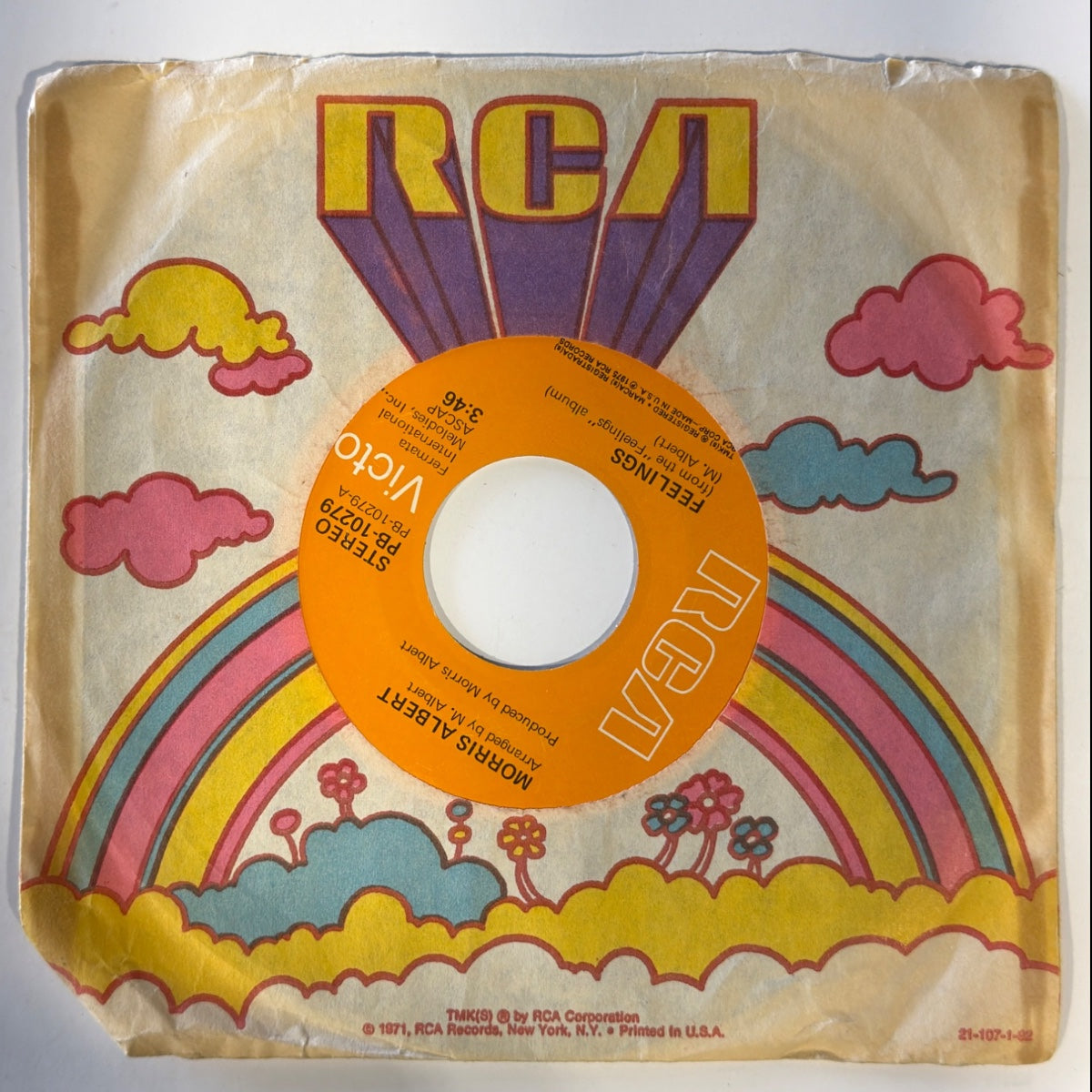 MORRIS ALBERT - FEELINGS (1975) - Vinyl