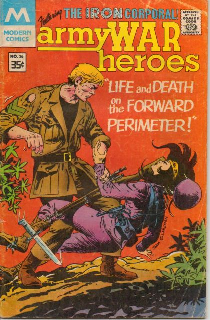 Army War Heroes #36B Modern Comics Reprint