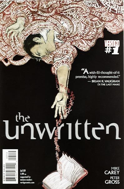 The Unwritten #1B Yuko Shimizu Recolored 2nd Printing Cover