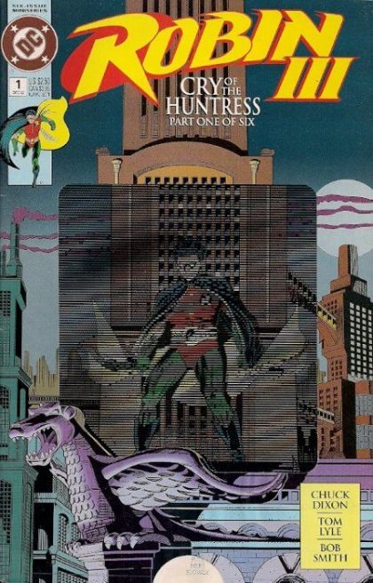 Robin III: Cry of the Huntress #1D Lenticular Sampler, Rare Retailer Edition with blank pages