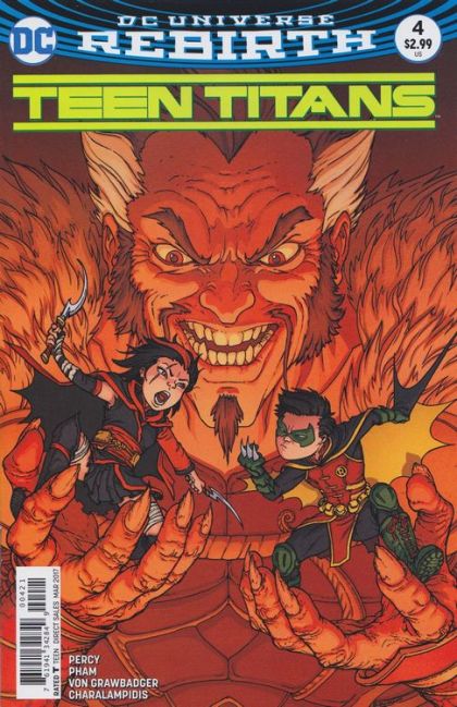 Teen Titans, Vol. 6 #4B Variant Chris Burnham Cover