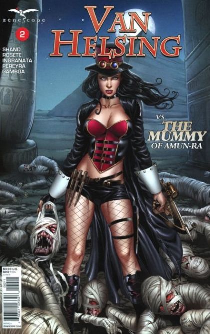 Grimm Fairy Tales: Van Helsing vs The Mummy of Amun Ra #2A Allan Otero Regular