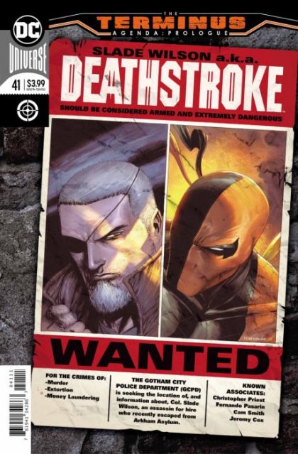 Deathstroke, Vol. 4 #41A Regular Tyler Kirkham Cover
