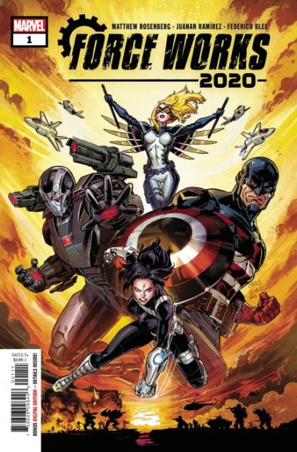 2020 Force Works #1A Regular Carlos Gomez Cover