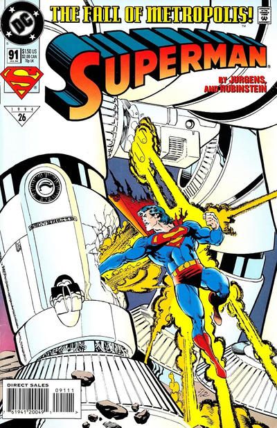 Superman, Vol. 2 #91A Direct Edition