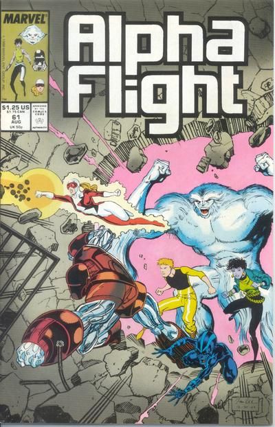 Alpha Flight, Vol. 1 #61A