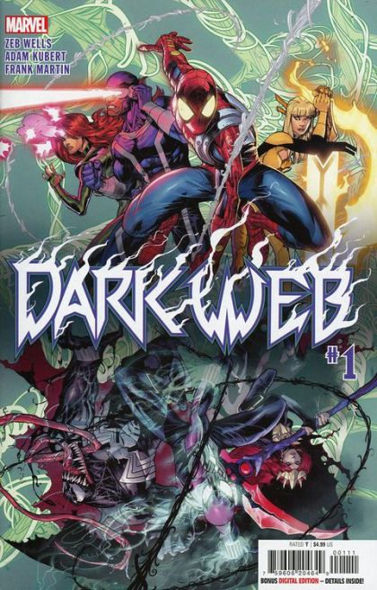 Dark Web, Vol. 1 #1A Regular Adam Kubert Cover