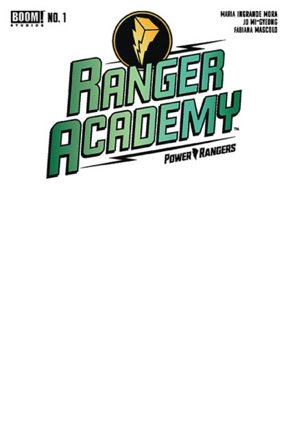 Ranger Academy #1C Blank Variant