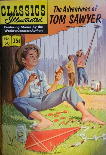 Classics Illustrated #50I HRN 169 (Cardstock) - 15th Printing