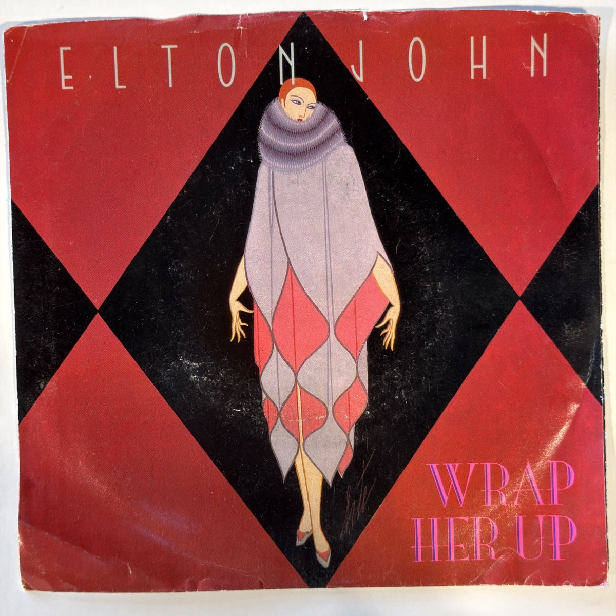 ELTON JOHN - WRAP HER UP (1986) - Vinyl