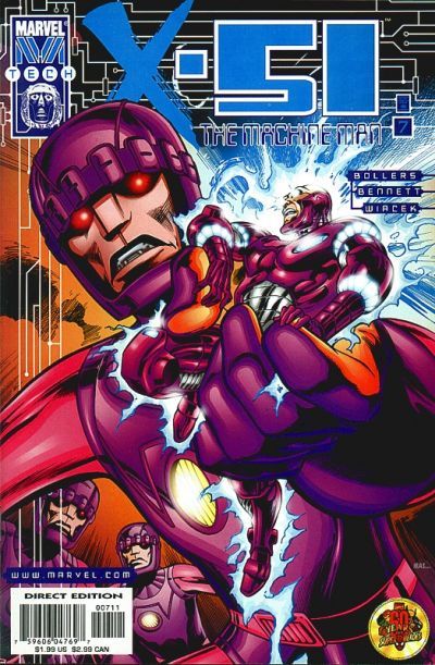 X-51 #7A Direct Edition
