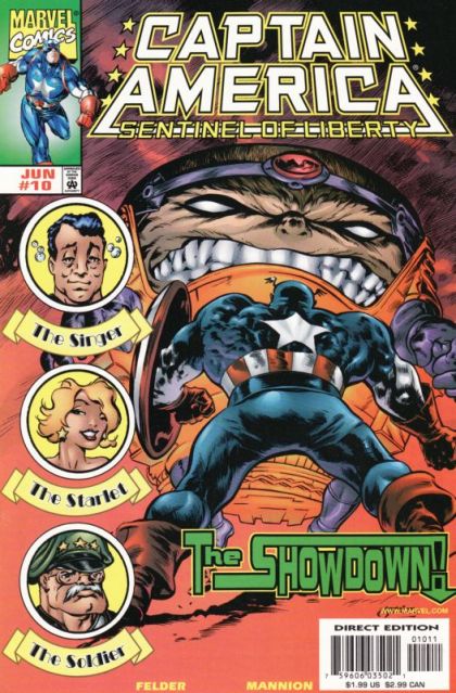 Captain America: Sentinel of Liberty, Vol. 1 #10 1st Printing