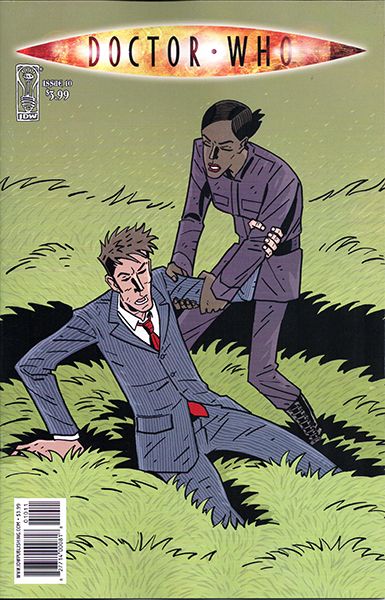 Doctor Who, Vol. 2 (IDW) #10A Ongoing Paul Grist Regular Cover
