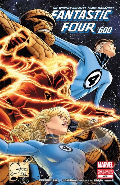 Fantastic Four, Vol. 3 #600D Joe Quesada Variant Cover