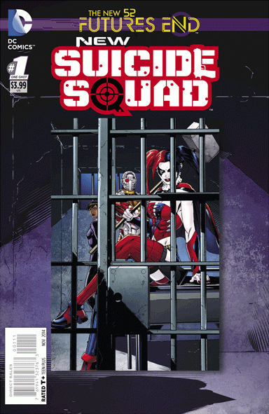New Suicide Squad: Futures End #1A 3D Cover