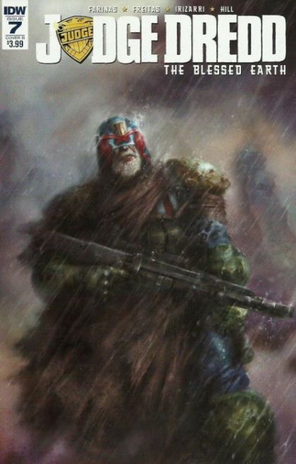 Judge Dredd: The Blessed Earth #7B Variant Nick Percival Cover