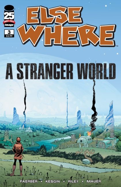 Elsewhere (Image Comics) #3C Walking Dead #93 Tribute Cover