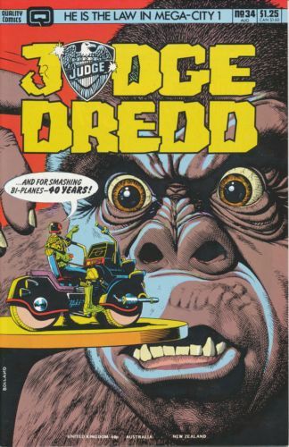 Judge Dredd, Vol. 1 #34