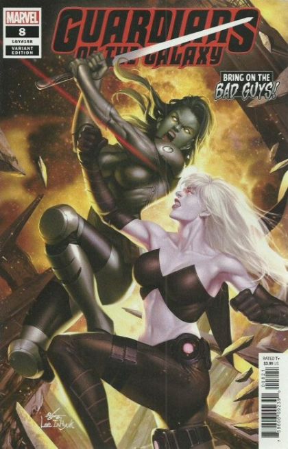 Guardians of the Galaxy, Vol. 5 #8B InHyuk Lee Bring On The Bad Guys Variant