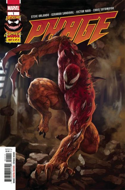 Extreme Carnage: Phage #1A Regular Skan Cover