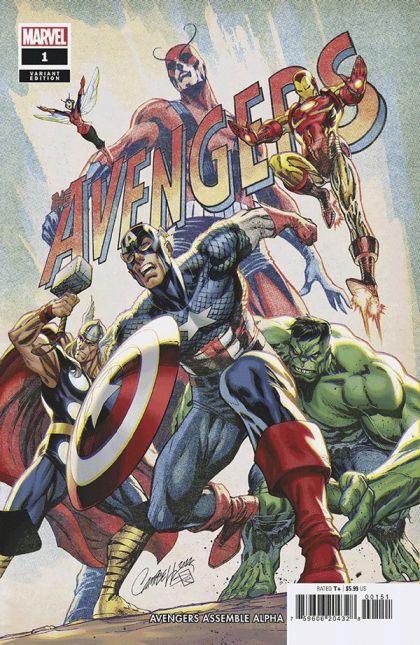 Avengers Assemble: Alpha #1D J. Scott Campbell Variant