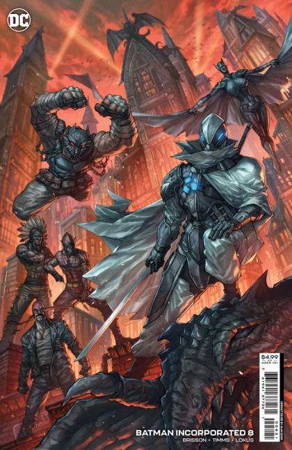 Batman Incorporated, Vol. 3 #8B Alan Quah Variant