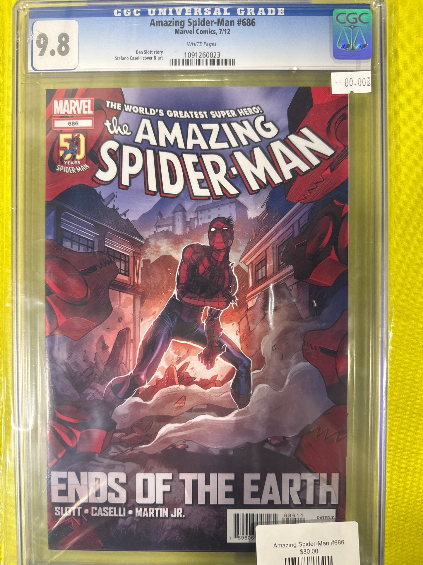Amazing Spider-man #686 CGC 9.8