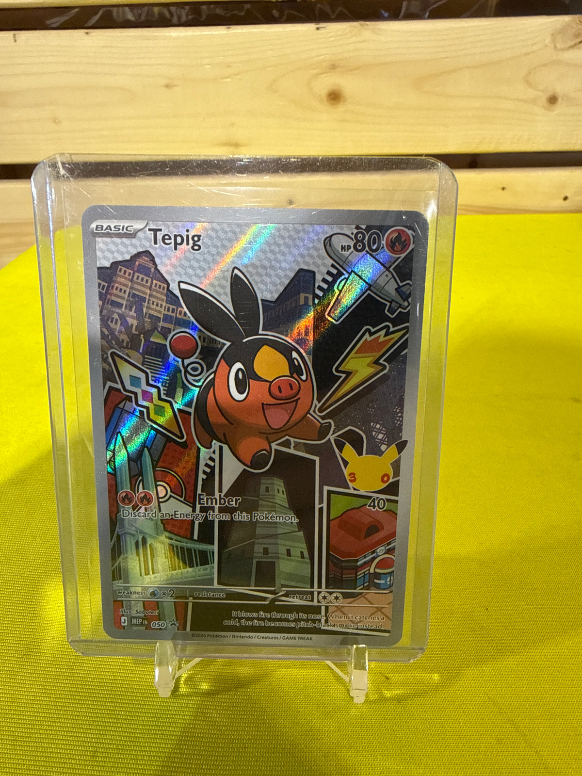Tepig Full Art 30 Ann.